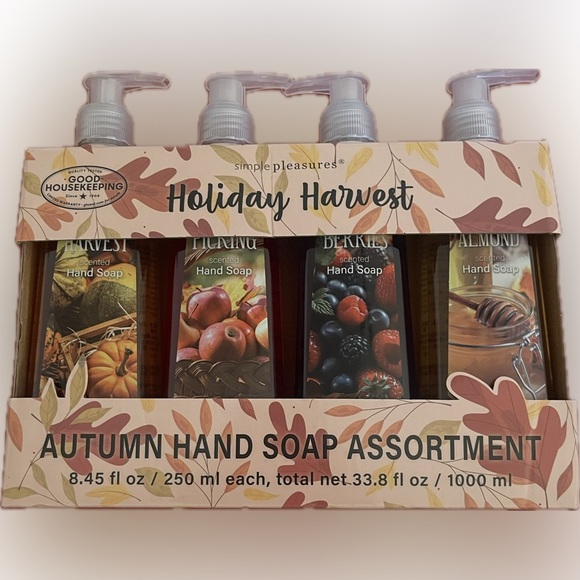 simple pleasures Other - Autumn Hand Soap Assortment 4 pack